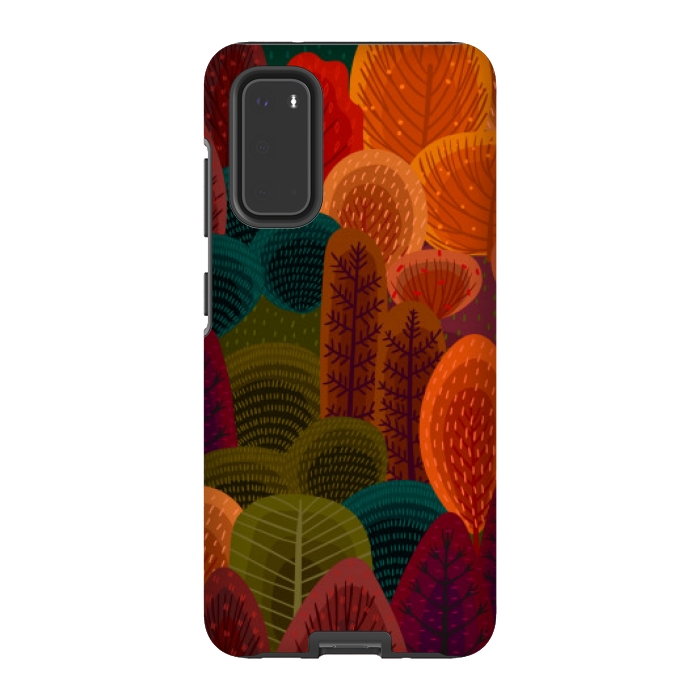 Galaxy S20 StrongFit autumn forests colours by MALLIKA