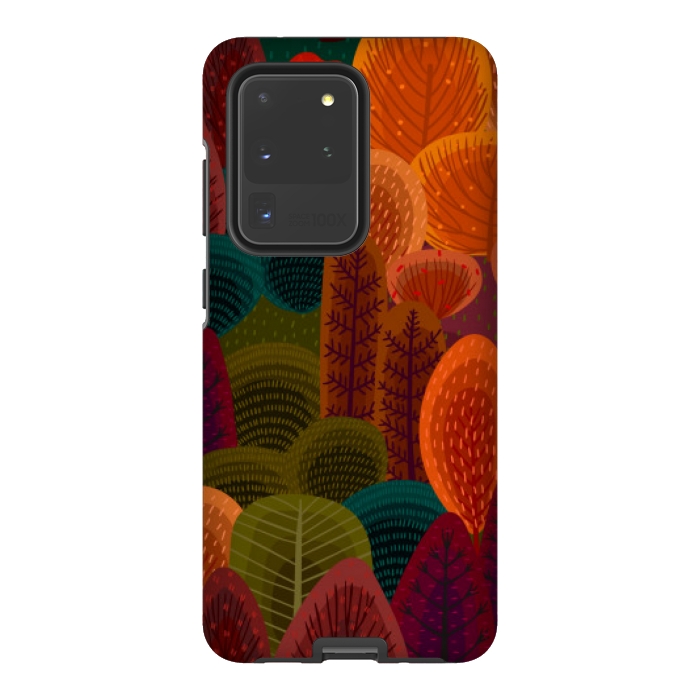 Galaxy S20 Ultra StrongFit autumn forests colours by MALLIKA