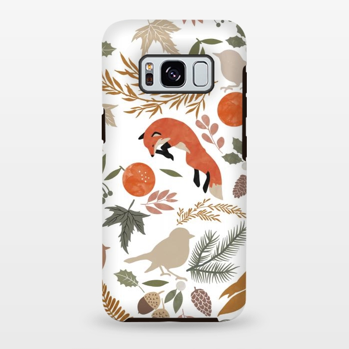 Galaxy S8 plus StrongFit Autumn fox II by Mmartabc