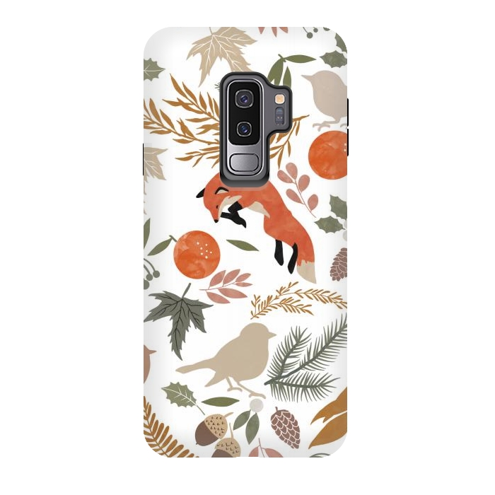 Galaxy S9 plus StrongFit Autumn fox II by Mmartabc