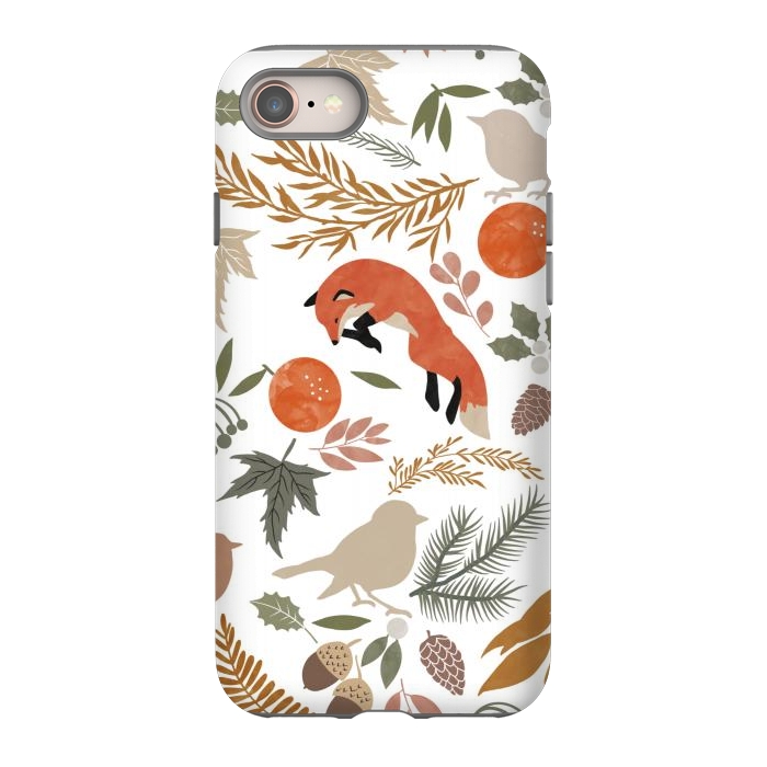 iPhone 8 StrongFit Autumn fox II by Mmartabc