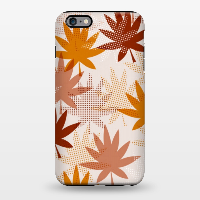 iPhone 6/6s plus StrongFit leaves pattern autumn by MALLIKA