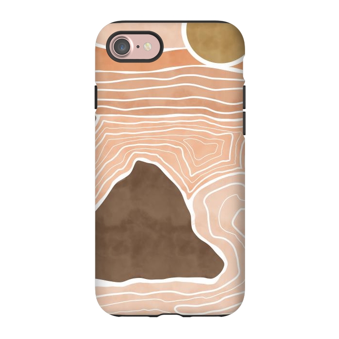 iPhone 7 StrongFit Orange desert dunes by Mmartabc