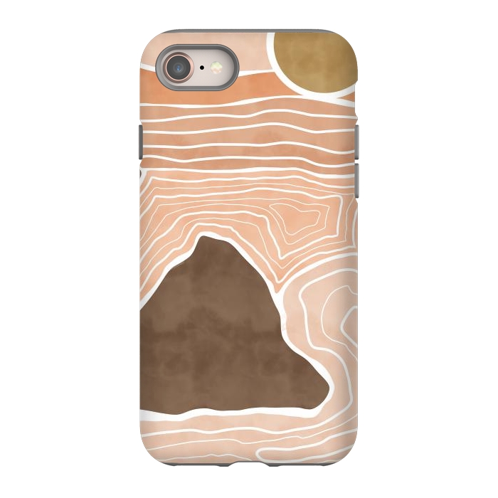 iPhone 8 StrongFit Orange desert dunes by Mmartabc