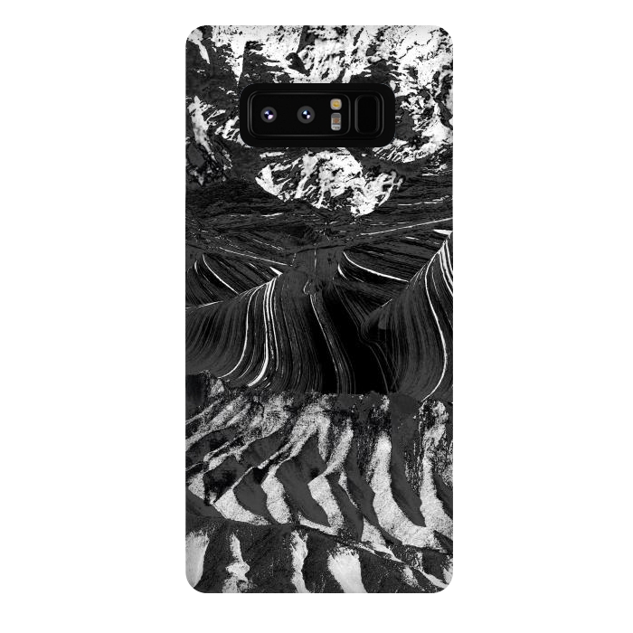 Galaxy Note 8 StrongFit Dark sandstone mountain landscape by Oana 