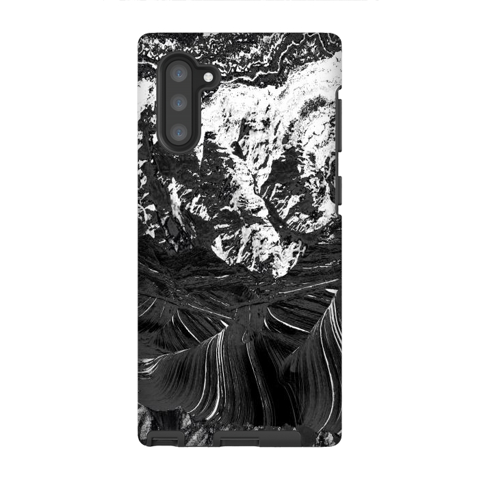 Galaxy Note 10 StrongFit Dark sandstone mountain landscape by Oana 