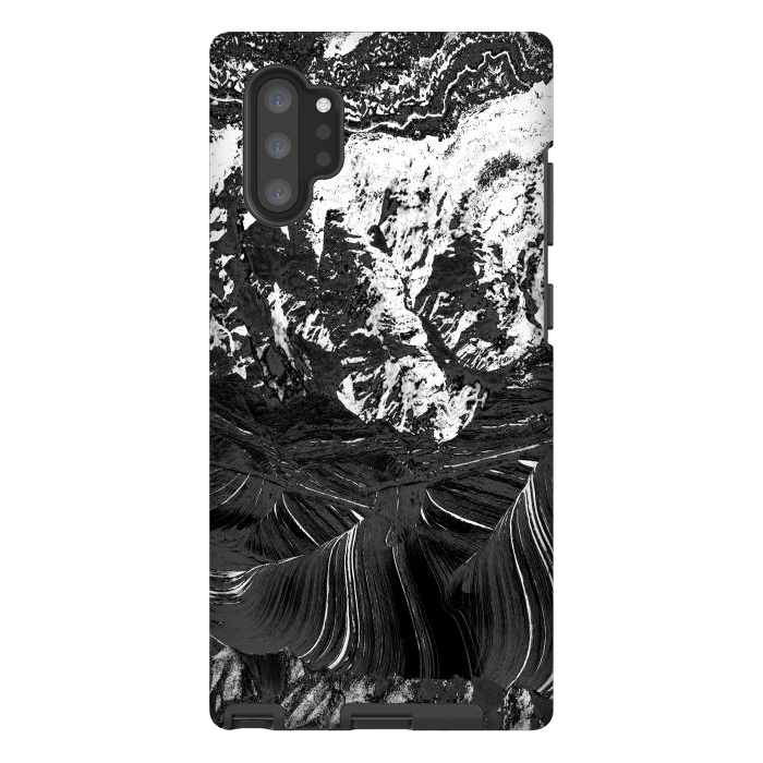 Galaxy Note 10 plus StrongFit Dark sandstone mountain landscape by Oana 