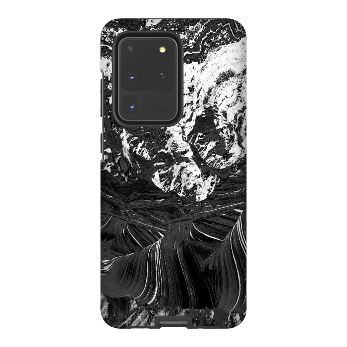 Galaxy S20 Ultra StrongFit Dark sandstone mountain landscape by Oana 