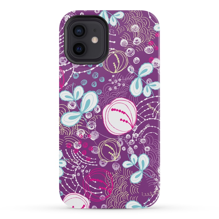 iPhone 12 mini StrongFit Bold Oriental by Rachael Taylor