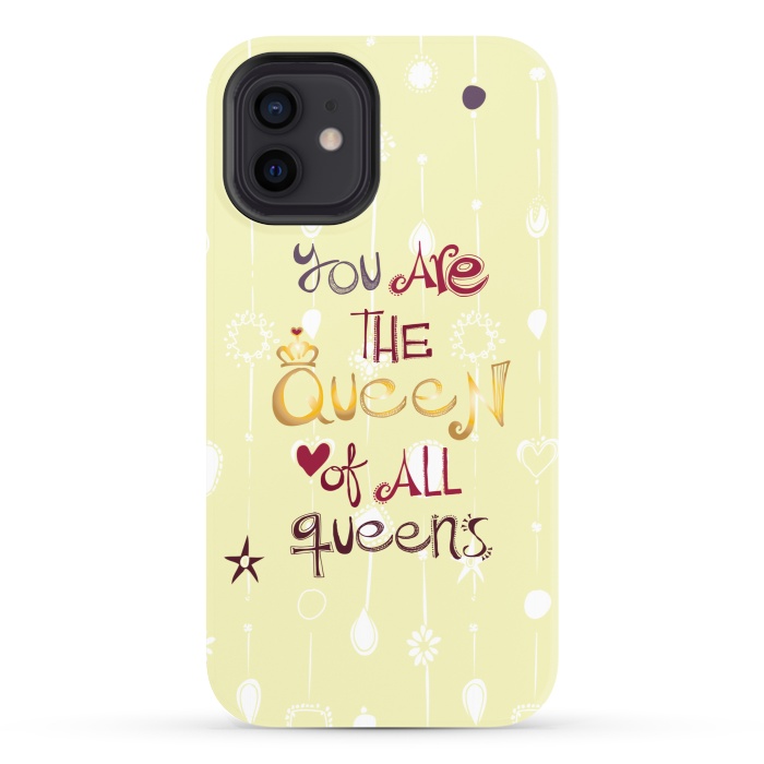 iPhone 12 StrongFit Queen Of All Queens by MaJoBV