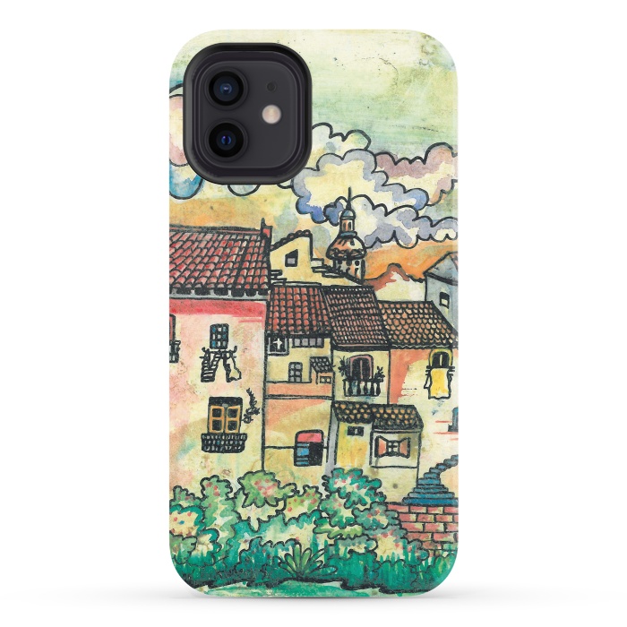 iPhone 12 StrongFit A Spanish Village by Julia Grifol