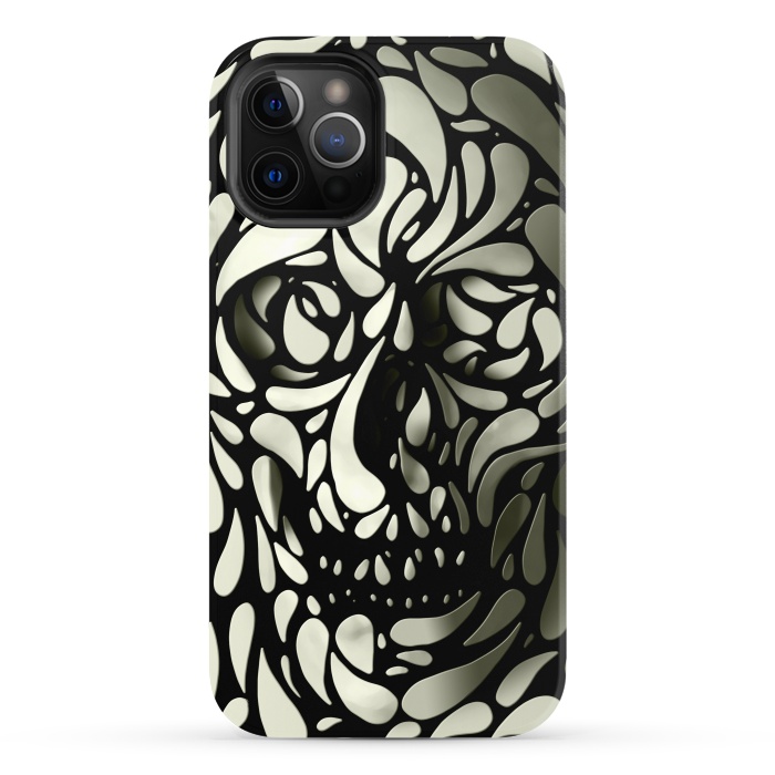 iPhone 12 Pro StrongFit Skull 4 by Ali Gulec