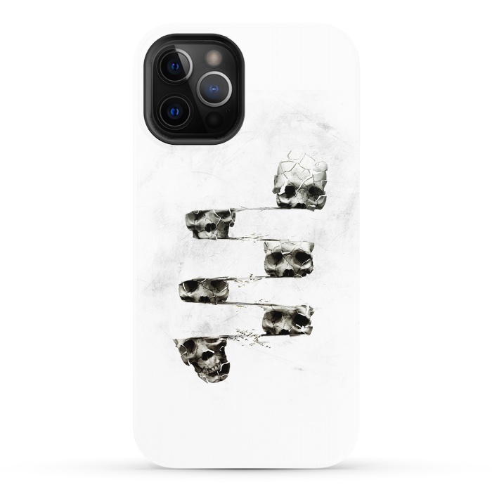 iPhone 12 Pro StrongFit Skull 3 by Ali Gulec