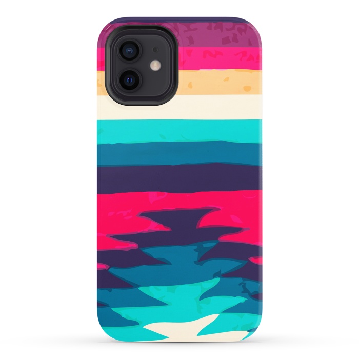 iPhone 12 StrongFit Surf Girl by Nika Martinez