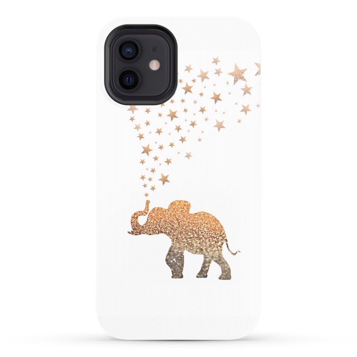 iPhone 12 StrongFit Gatsby Elephant Chain by Monika Strigel