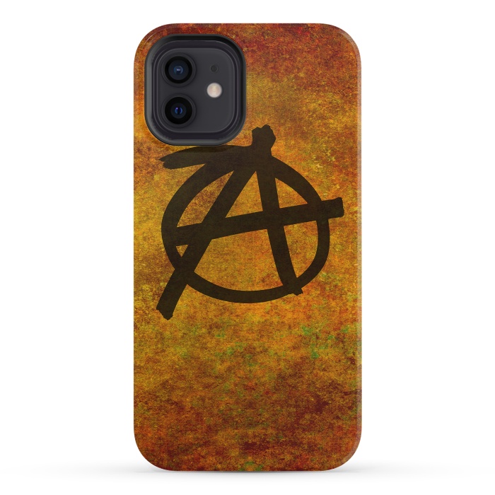 iPhone 12 StrongFit Anarchy Red by Bruce Stanfield
