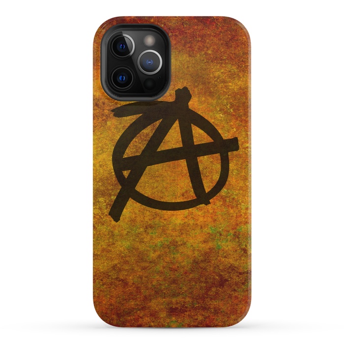 iPhone 12 Pro StrongFit Anarchy Red by Bruce Stanfield