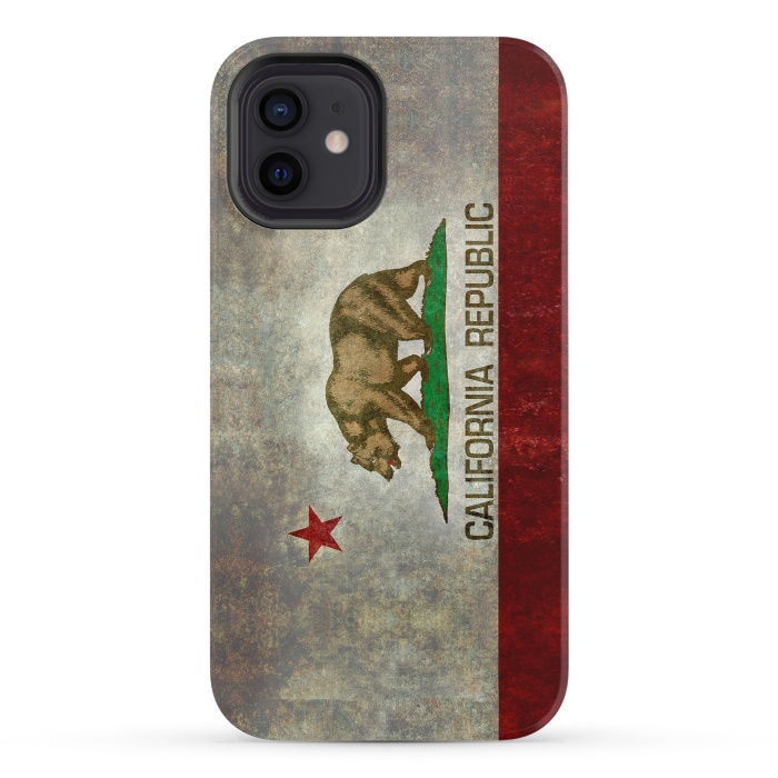 iPhone 12 mini StrongFit California Republic State by Bruce Stanfield