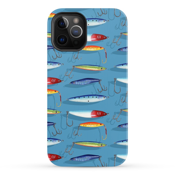 iPhone 12 Pro StrongFit Casting Jigs by Trinity Mitchell Art
