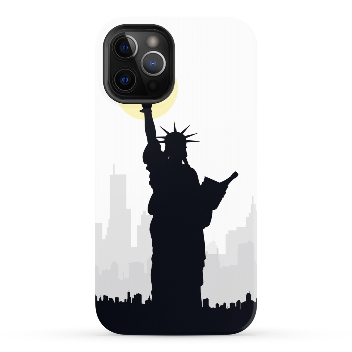 iPhone 12 Pro StrongFit Drunk Liberty by Sebastian Parra