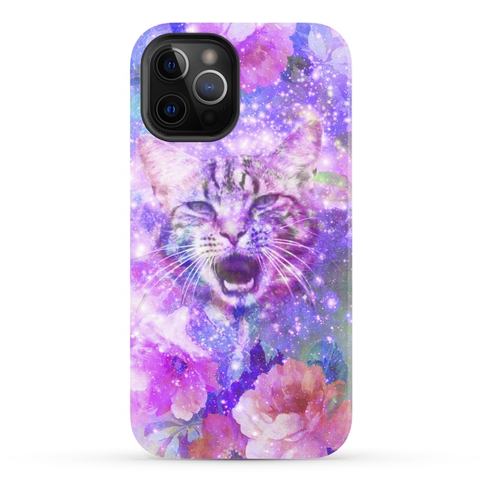 iPhone 12 Pro StrongFit Cat Sc by Girly Trend