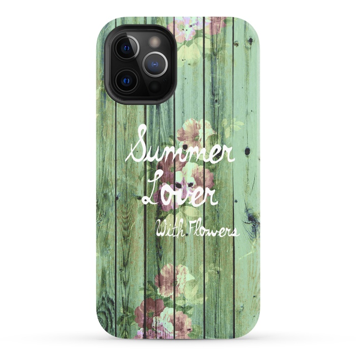iPhone 12 Pro StrongFit Summer Lover by Girly Trend