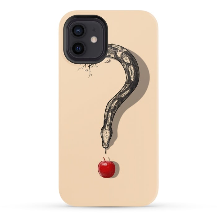 iPhone 12 StrongFit Curious Temptation by Nicebleed