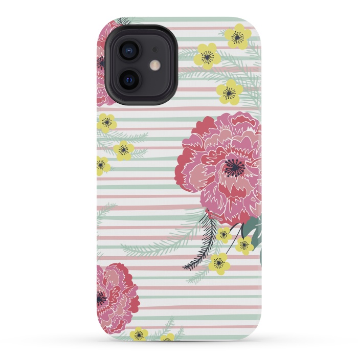 iPhone 12 mini StrongFit Tea Party by Alice Perry Designs