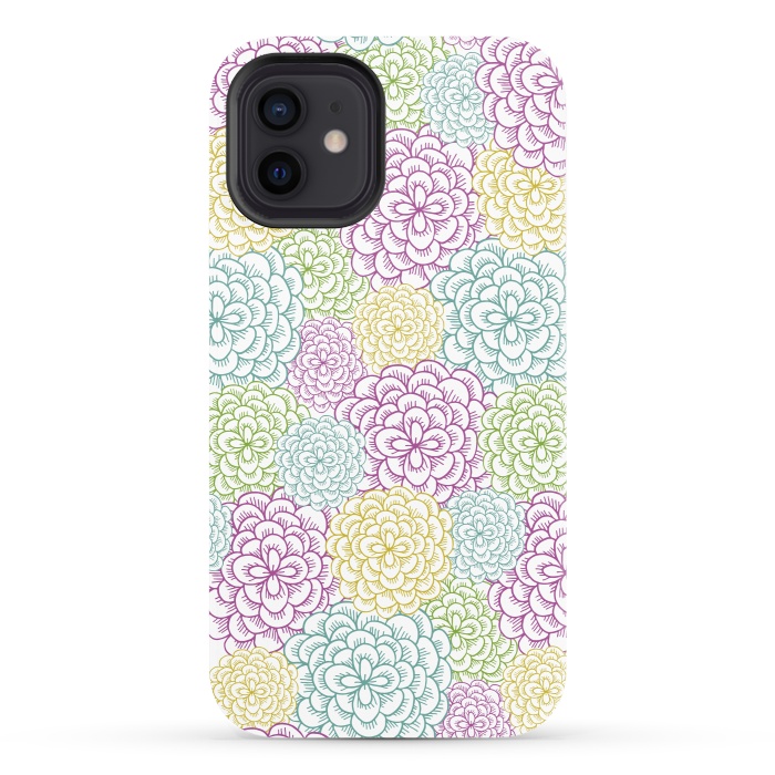 iPhone 12 StrongFit Dahlia by TracyLucy Designs