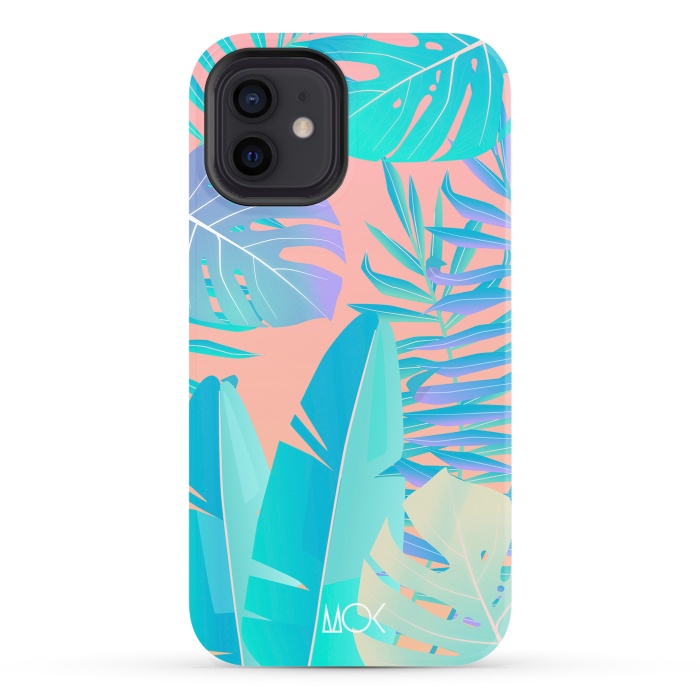 iPhone 12 StrongFit Tropics by M.O.K.