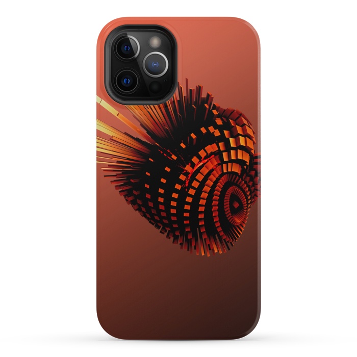 iPhone 12 Pro StrongFit Your Bronze Cyborg Heart by Adoryanti