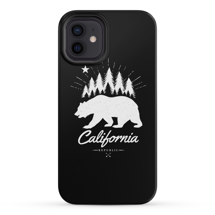 iPhone 12 mini StrongFit California Republic by Mitxel Gonzalez