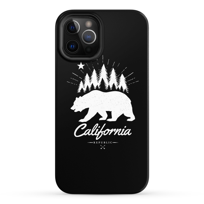 iPhone 12 Pro StrongFit California Republic by Mitxel Gonzalez