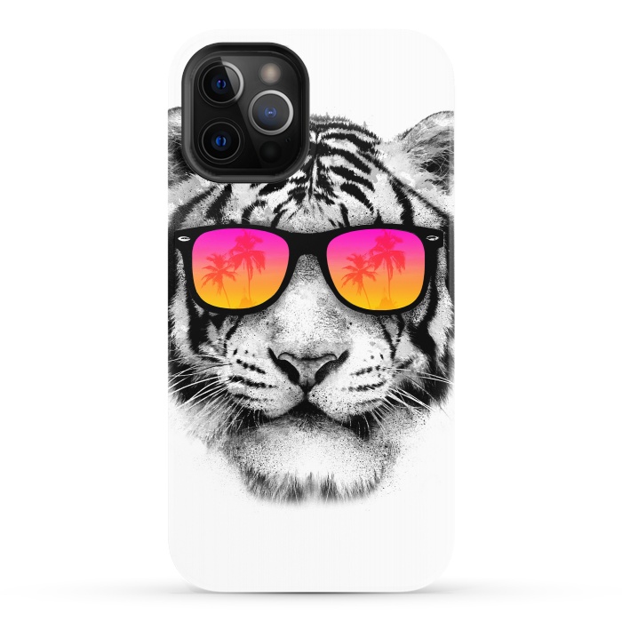iPhone 12 Pro StrongFit The Coolest Tiger by Mitxel Gonzalez