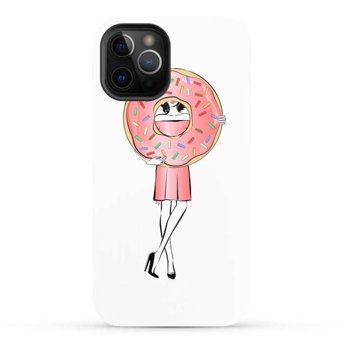 iPhone 12 Pro StrongFit Donut Girl by Martina