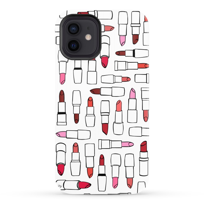iPhone 12 StrongFit Lipstick Love by Martina