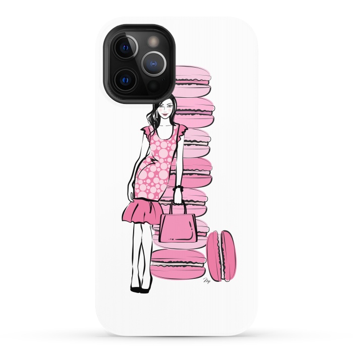 iPhone 12 Pro StrongFit Macaron Lover by Martina