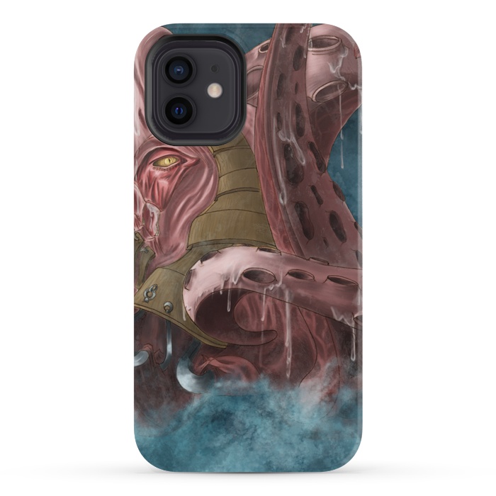 iPhone 12 mini StrongFit Kraken by Alejandro Orjuela