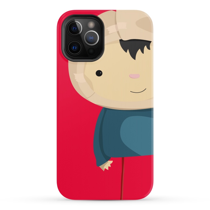 iPhone 12 Pro StrongFit Little Boy by Alejandro Orjuela