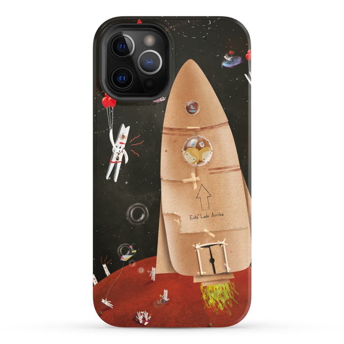 iPhone 12 Pro StrongFit Where do The Martians Come From by Alejandro Orjuela