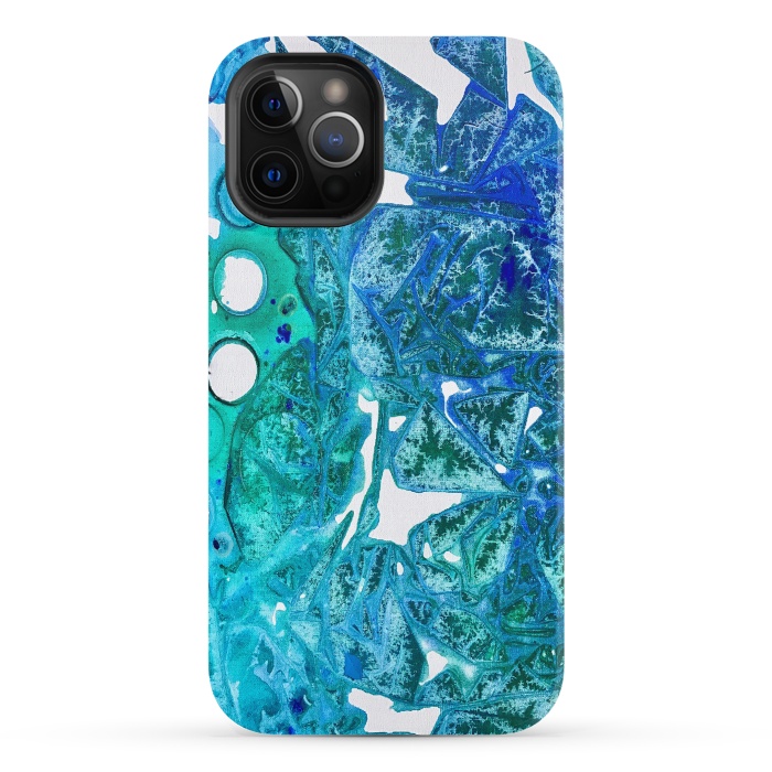 iPhone 12 Pro StrongFit Sea Leaves by ANoelleJay