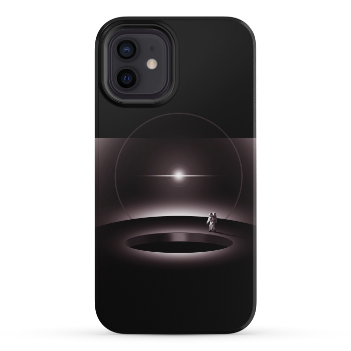iPhone 12 mini StrongFit Black Hole by Steven Toang