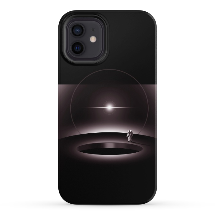 iPhone 12 StrongFit Black Hole by Steven Toang