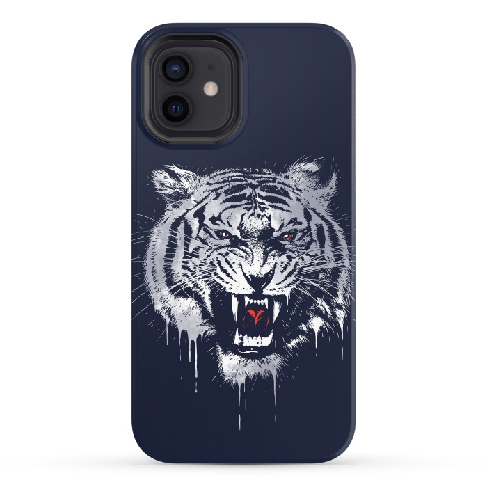 iPhone 12 StrongFit Melting Tiger by Steven Toang