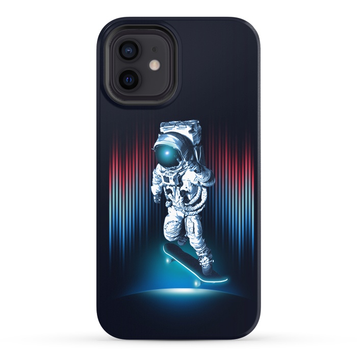 iPhone 12 StrongFit Space Skater by Steven Toang