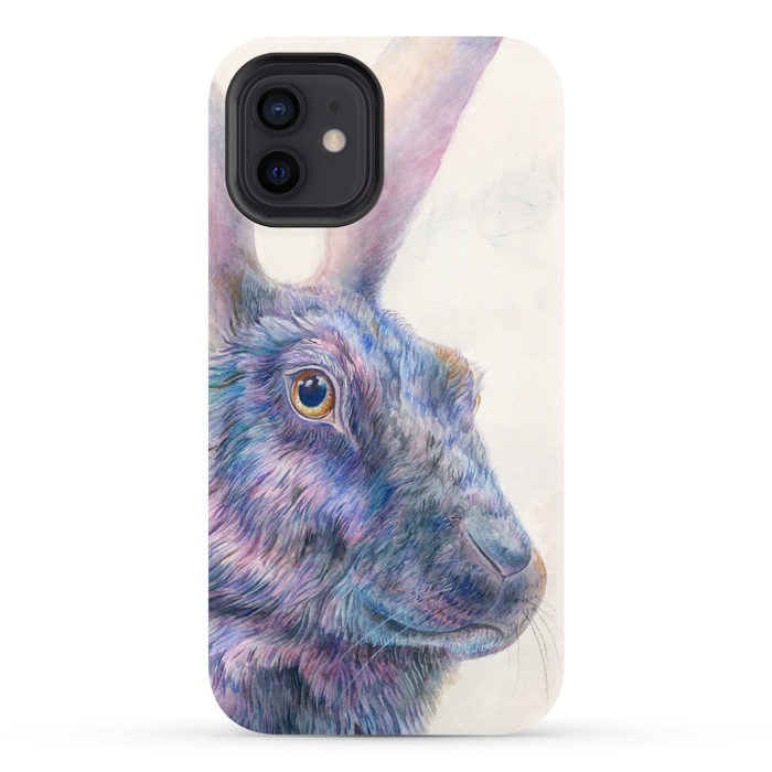iPhone 12 StrongFit Black Rabbit by Brandon Keehner