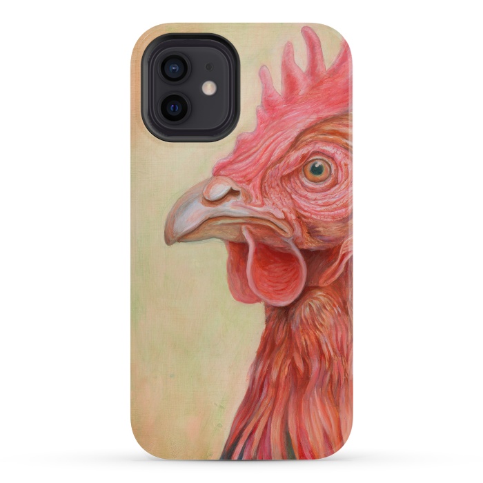 iPhone 12 mini StrongFit Chicken by Brandon Keehner
