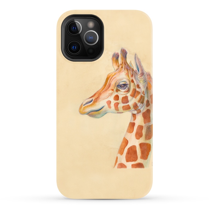 iPhone 12 Pro StrongFit Giraffe Profile by Brandon Keehner