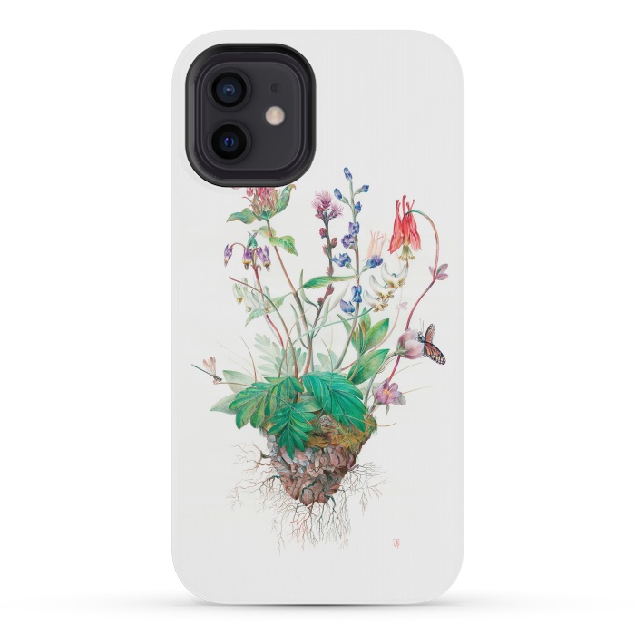 iPhone 12 mini StrongFit Wildflowers by Brandon Keehner