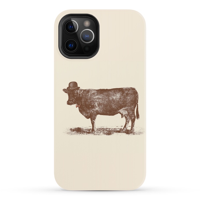 iPhone 12 Pro StrongFit Cow Cow Nut by Florent Bodart